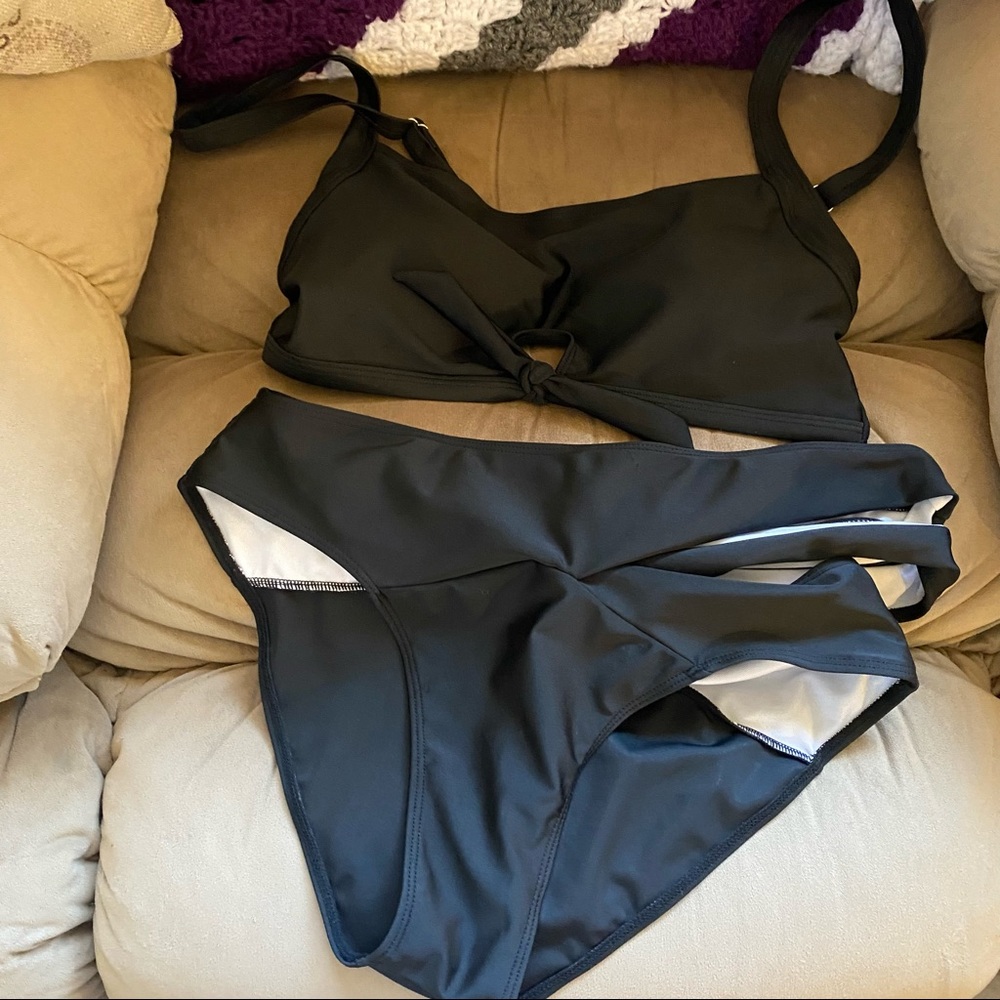 2 Piece Bathing Suit Brand new never worn does not have tags